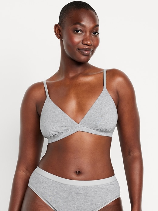 Image number 5 showing, Everyday Cotton Triangle Bralette