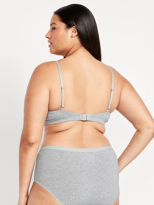 Image number 8 showing, Everyday Cotton Triangle Bralette