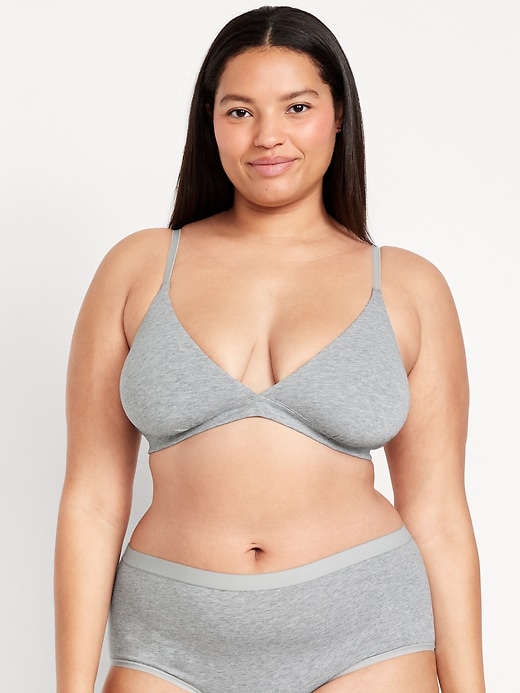 Image number 7 showing, Everyday Cotton Triangle Bralette