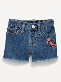 Image number 1 showing, Frayed-Hem Jean Shorts for Baby