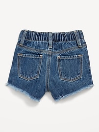 Image number 2 showing, Frayed-Hem Jean Shorts for Baby