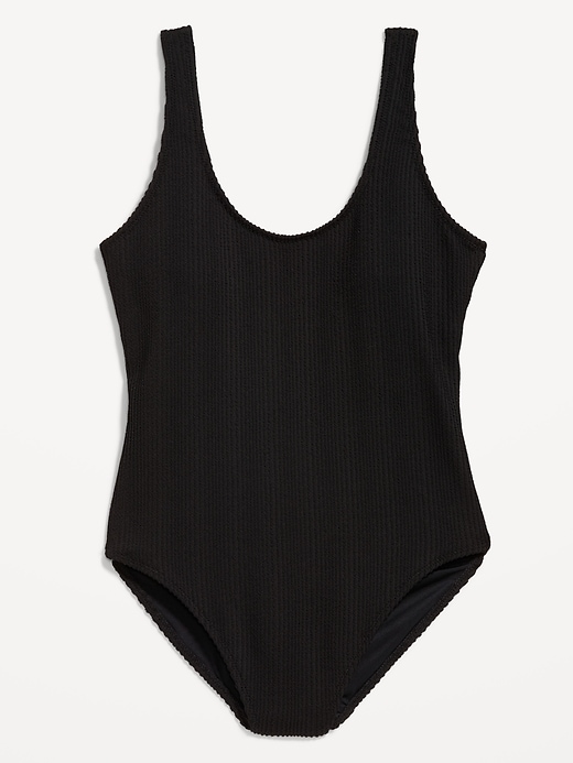Image number 9 showing, Ribbed One-Piece Swimsuit