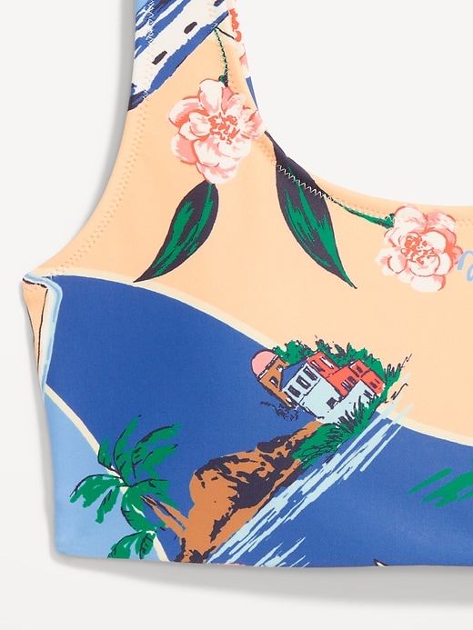 Image number 10 showing, Matte Scoop-Neck Bikini Swim Top