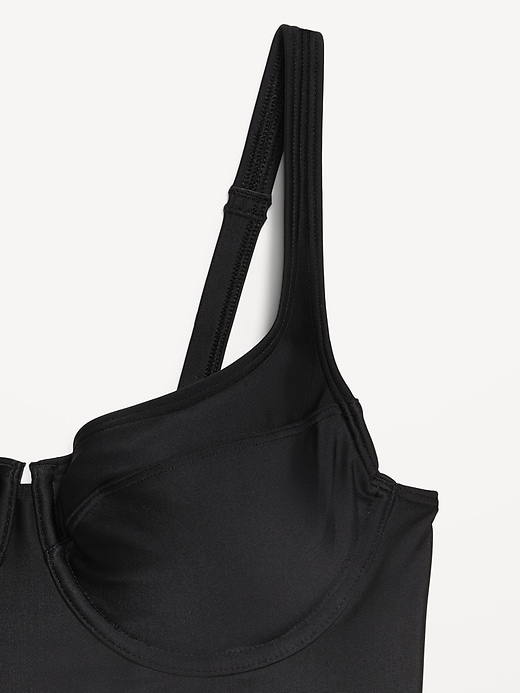 Image number 9 showing, Matte Tankini Swim Top