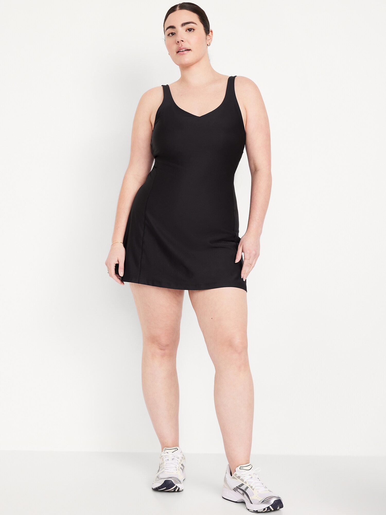 Женское платье Old Navy PowerSoft Athletic, цвет: Чёрный — фото 4