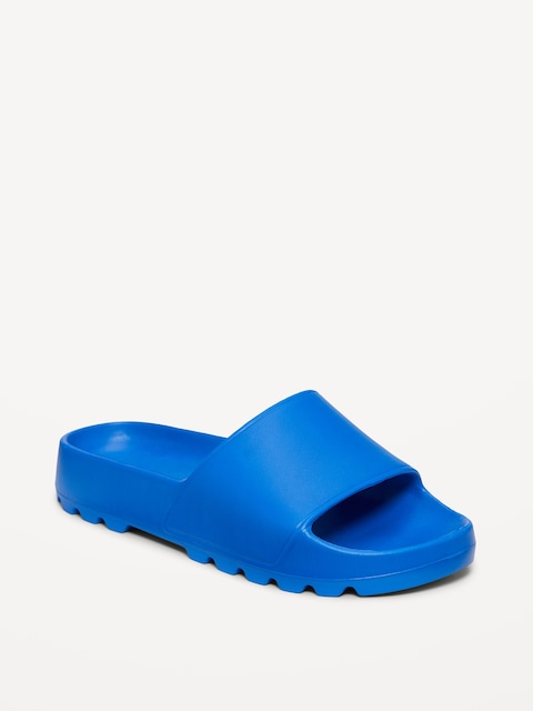 Slide Sandals (Partially Plant-Based) - Bright Zephyr