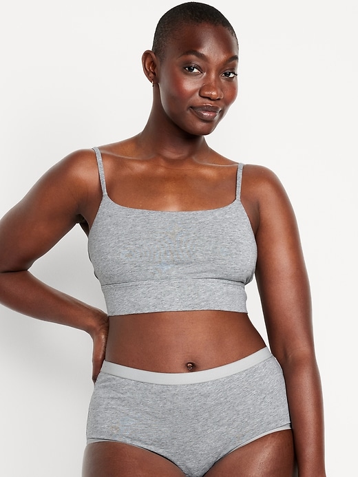 Image number 5 showing, Cotton Cami Bralette