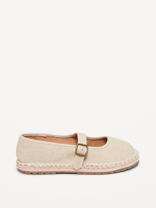 Image number 3 showing, Mary-Jane Espadrille Flats for Girls