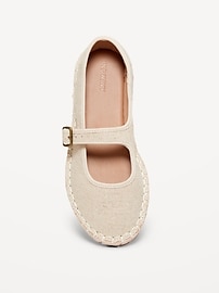 Image number 2 showing, Mary-Jane Espadrille Flats for Girls