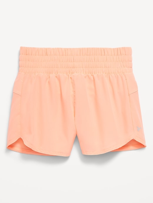 Short Old Navy Fille Taille M - Active, Taille élastique, Doublé, Côtés Mesh Rose & Orange