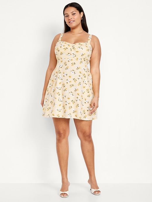 Image number 6 showing, Fit & Flare Crepe Floral Mini Dress