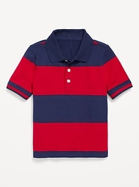 Image number 1 showing, Short-Sleeve Pique Polo Shirt for Toddler Boys