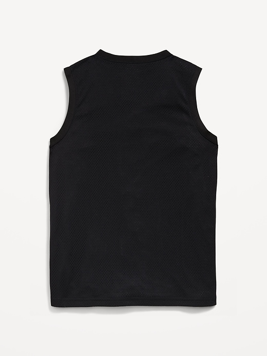 Image number 3 showing, Mesh Graphic Tank Top for Boys