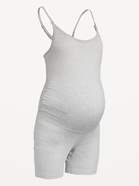 Image number 2 showing, Maternity CloudComfy Cami Short Bodysuit