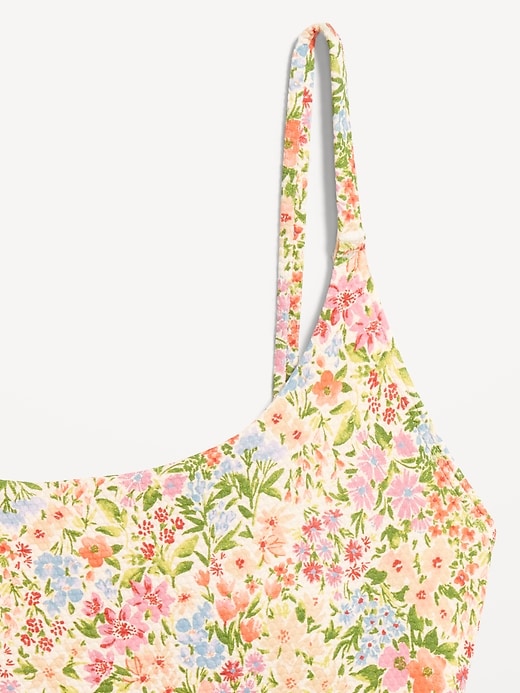 Image number 9 showing, Textured Swim Romper -- 2.5-inch inseam