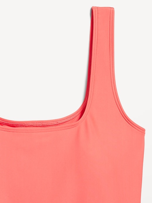 Image number 9 showing, Matte Side-Tie Swim Dress