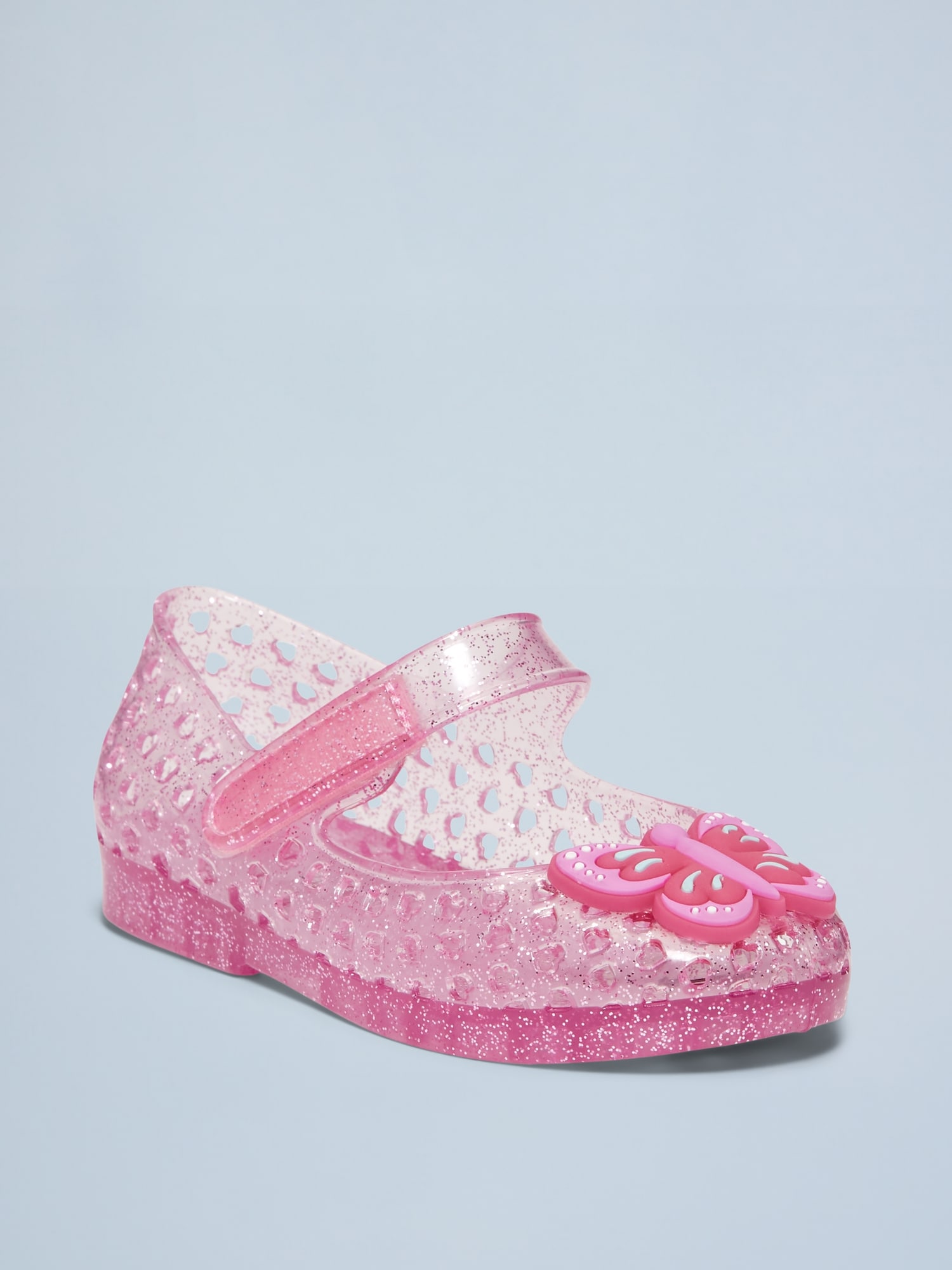 Fruity Scented Jelly Mary-Jane Flats for Toddler Girls