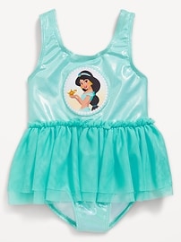 Image number 1 showing, Disney© Ruffled One-Piece Swimsuit for Baby