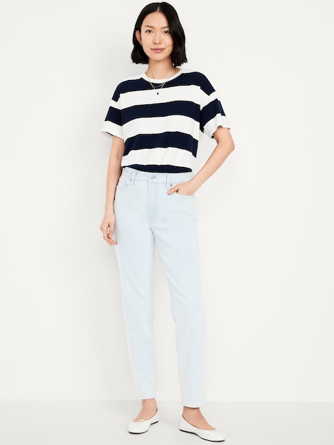 High-Waisted OG Straight Ankle Jeans - Super Light