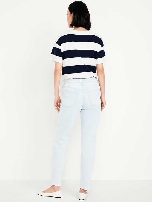 Image number 3 showing, High-Waisted OG Straight Ankle Jeans
