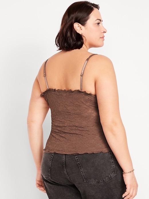 Image number 8 showing, Ruffle Lace Camisole