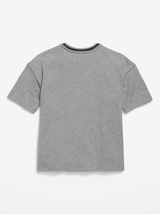 Image number 3 showing, Oversized Short-Sleeve T-Shirt for Boys