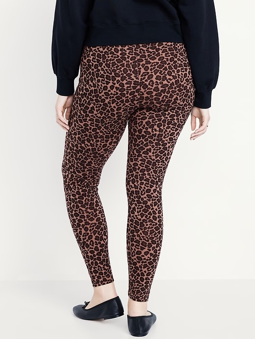 Image number 6 showing, High-Waisted Jersey Fashion Layering Leggings