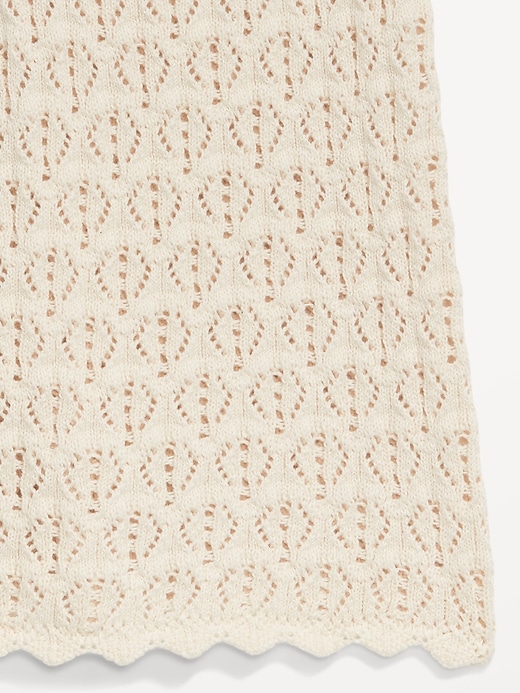 Image number 5 showing, High-Waisted Crochet Flare Pants