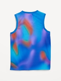 Image number 3 showing, Mesh Basketball Tank Top for Boys