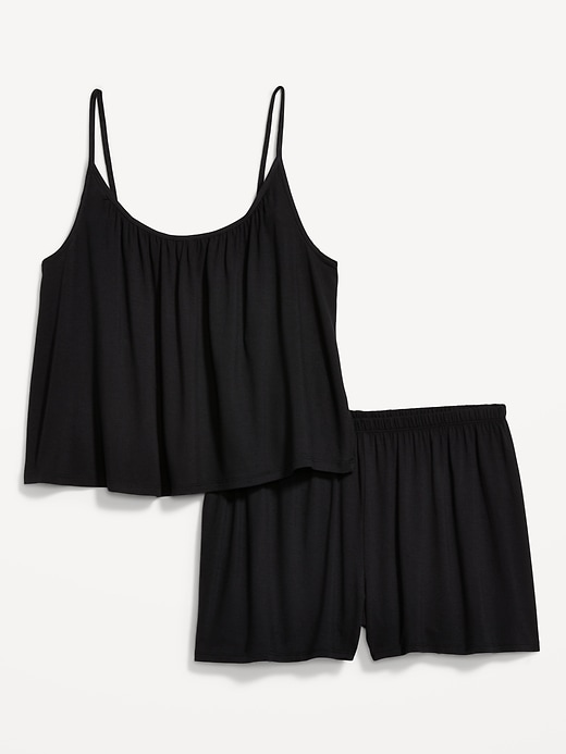 Image number 4 showing, Sunday Sleep Knit Jersey Short Set