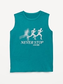 Image number 2 showing, CloudMotion Graphic Performance Tank Top for Boys