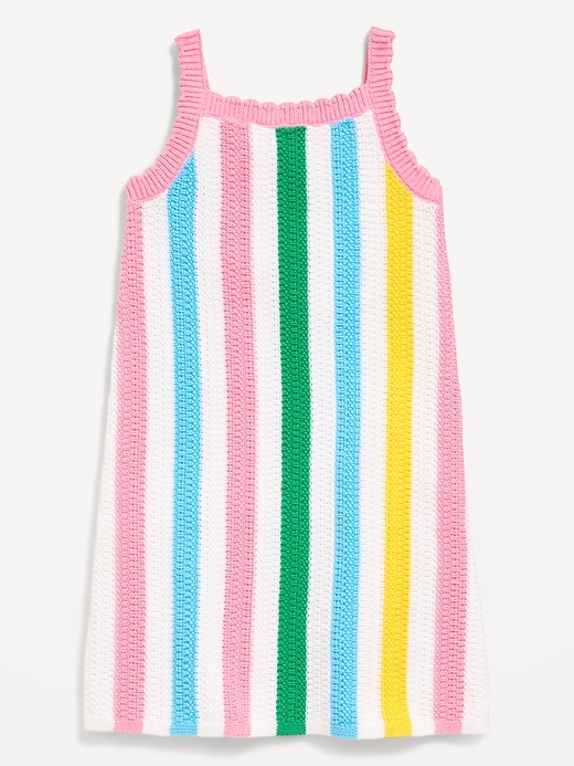 Image number 3 showing, Printed Sleeveless Sweater-Knit Dress for Girls