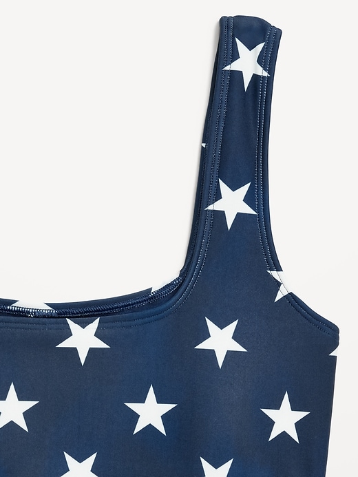 Image number 9 showing, Matte Side-Tie Swim Dress