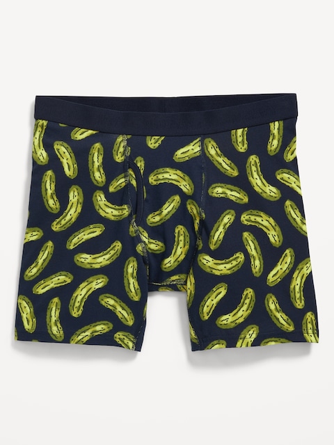 Soft-Washed Boxer Briefs -- 6.25-inch inseam - Sour Pickle