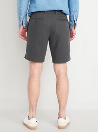 Image number 2 showing, Slim Built-In Flex Rotation Chino Shorts -- 8-inch inseam