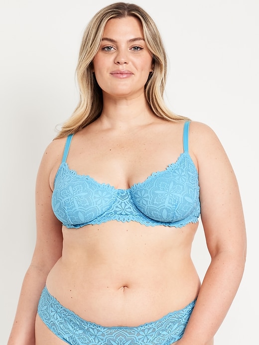 Image number 7 showing, Lace Balconette Bra