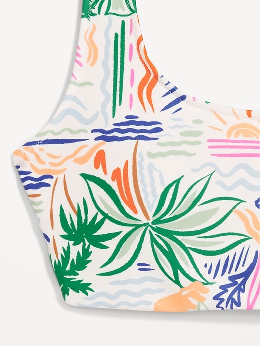 Image number 9 showing, Matte Scoop-Neck Bikini Swim Top