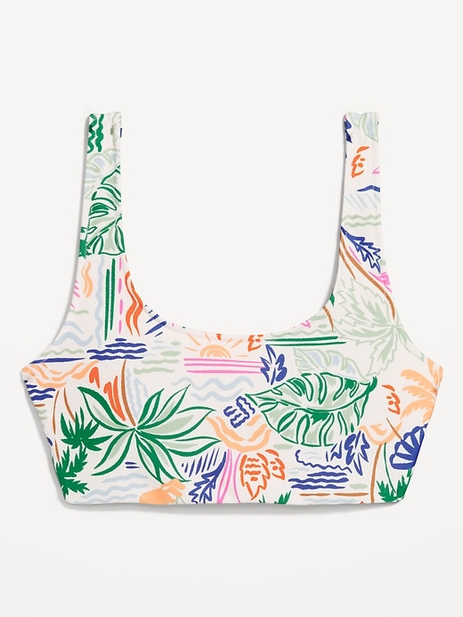 Image number 4 showing, Matte Scoop-Neck Bikini Swim Top