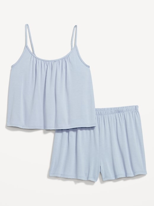 Image number 4 showing, Sunday Sleep Knit Jersey Short Set