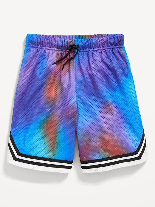 Image number 5 showing, Knee Length Mesh Basketball Shorts for Boys