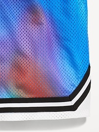 Image number 6 showing, Knee Length Mesh Basketball Shorts for Boys