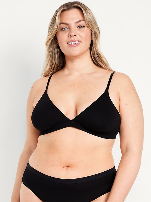 Image number 7 showing, Everyday Cotton Triangle Bralette