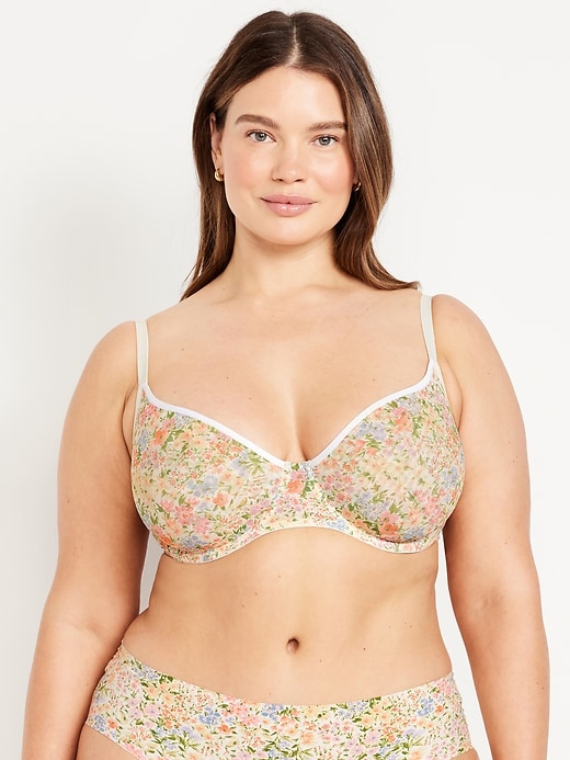 Image number 5 showing, Mesh Balconette Bra