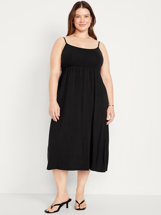 Fit & Flare Cami Midi Dress | Old Navy