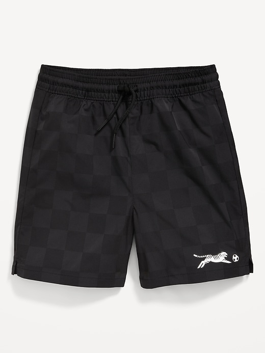 Image number 3 showing, Loose Printed Shorts for Toddler Boys