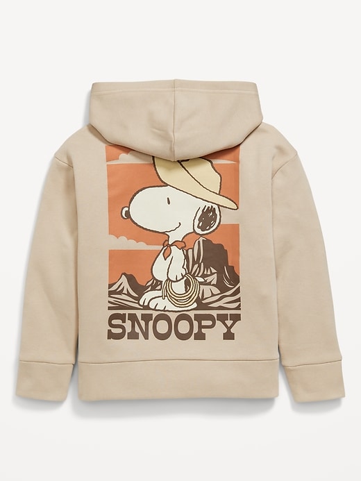 Image number 3 showing, Peanuts™ Snoopy Gender-Neutral Graphic Pullover Hoodie for Kids