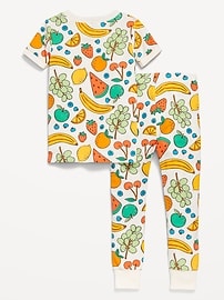 Image number 2 showing, Printed Snug-Fit Pajama Set for Toddler & Baby