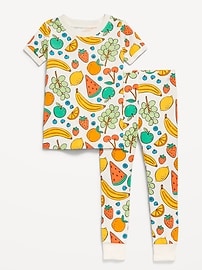 Image number 1 showing, Printed Snug-Fit Pajama Set for Toddler & Baby