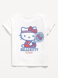 Image number 1 showing, Hello Kitty® Graphic T-Shirt for Girls
