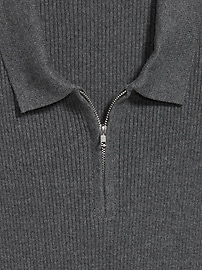 Short-Sleeve Sweater-Knit Polo